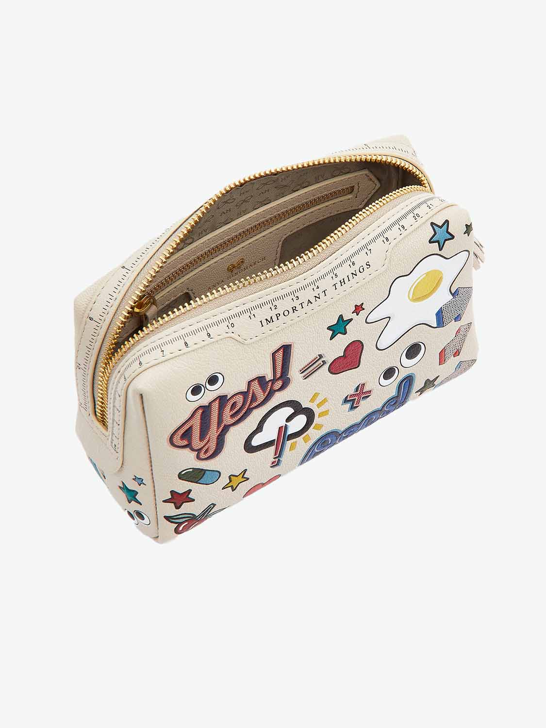 Anya Hindmarch Important Things Pouch All Over Stickers